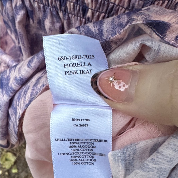 Rails, Fiorella Cotton Ikat-Inspired Minidress, size small - Picture 11 of 11